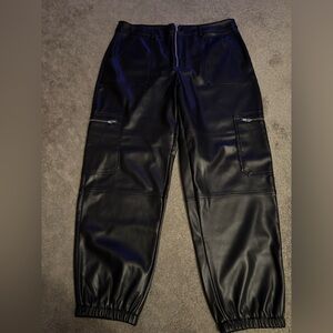 Fashion Nova Black Cargo Pants